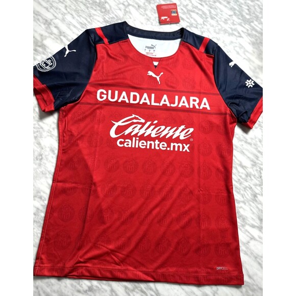 Puma Liga MX Chivas Guadalajara Women's Large 3rd Jersey 21/22 NEW 763252 01 - Picture 1 of 7